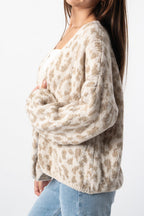 Loose Fit Colorblock Cardigan image 2