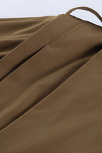 Pleated Collar Long Sleeve Jacket image 4