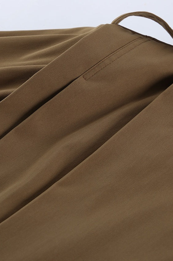 Pleated Collar Long Sleeve Jacket image 4