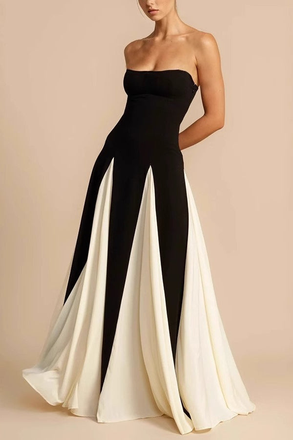 Mesh Patchwork Bandage Party Dress image 1