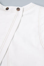 Cotton Linen Vest Two Piece Set image 5