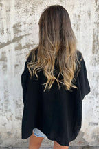 Loose Fit V Neck Long Sleeve Cardigan image 7