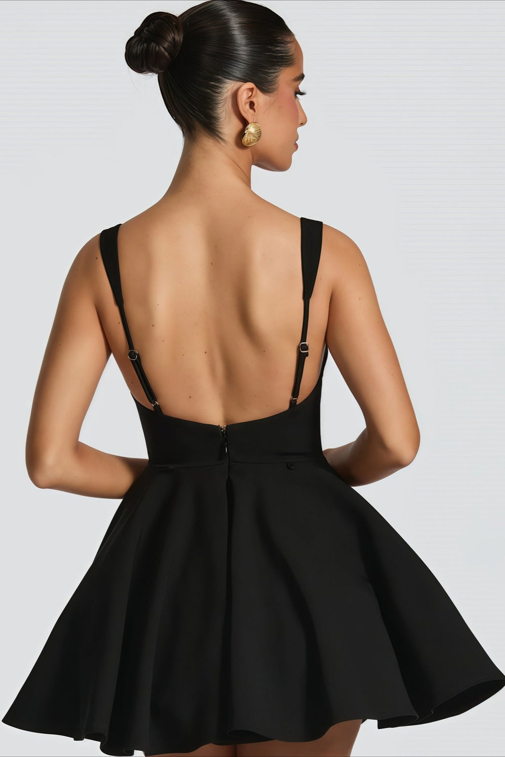 Detachable Bow Corset Mini Party Dress image 10