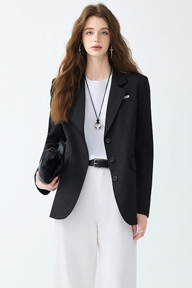 Elegant Long Sleeve Blazer image 11