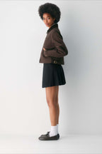 Cropped Utility Workwear Jacket image 3