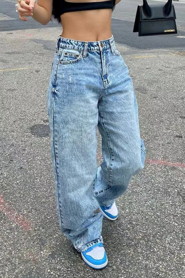 High Waist Wide Leg Jean image 2