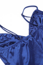 Backless Split Cami Maxi Party Dress image 15