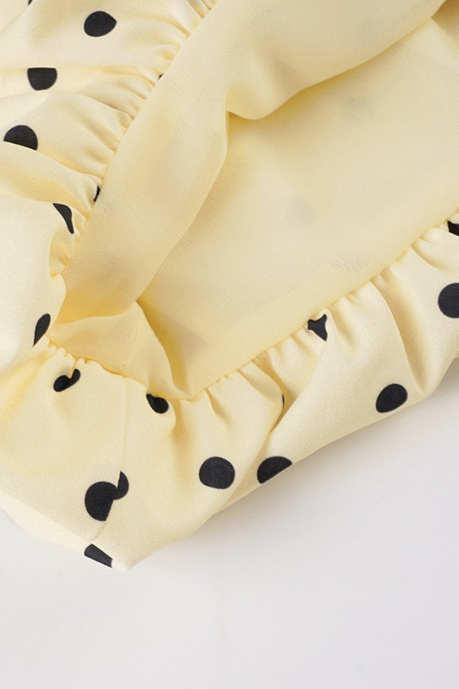 Polka Dot Sash Halter Tulip Mini Dress image 9