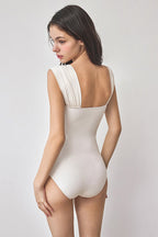 Wide Strap Slim Fit Triangle One Piece Set image 5