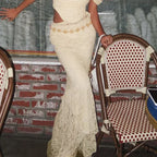 Fairy Stylish High Street Lace Maxi Skirt image 1