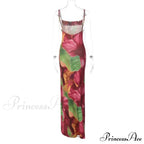 Fashion Backless Slip Maxi Dress image 6