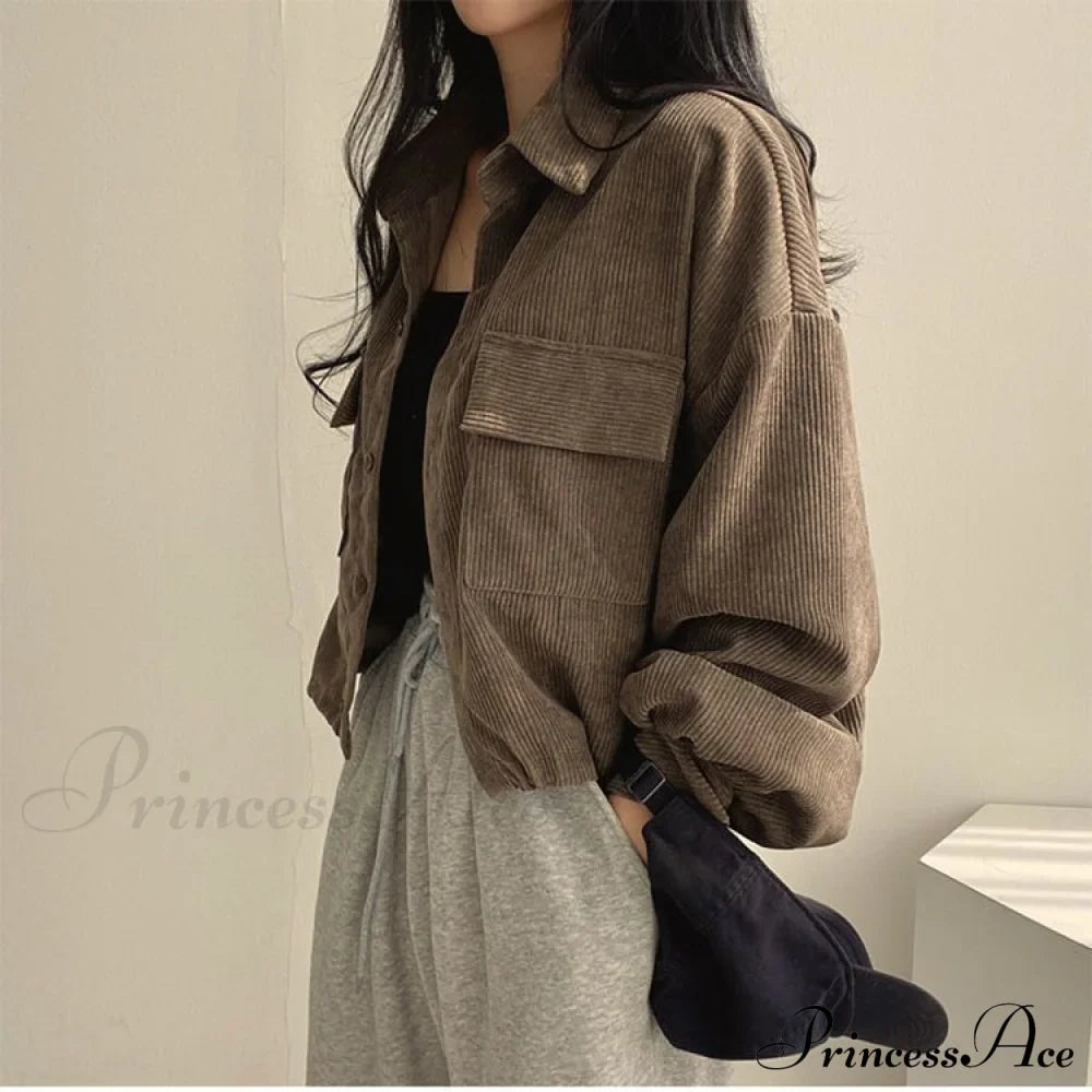 Fashion Casual Comfy Corduroy Jacket image 6