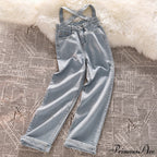 Fashion Cotton Cross Belt Jeans image 4