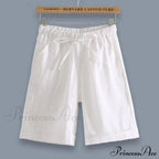 Fashion Elastic Waist Loose Shorts image 4