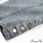 Fashion Letter Print Loose Jeans image 4