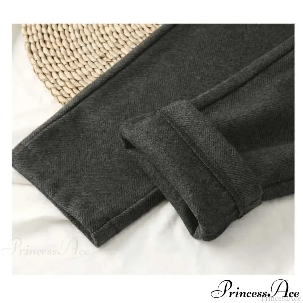 Fashion Office Wear High Waist Harem Pencil Trousers Autumn Winter Pants image 7