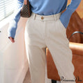 Fashion Office Wear High Waist Harem Pencil Trousers Autumn Winter Pants image 4
