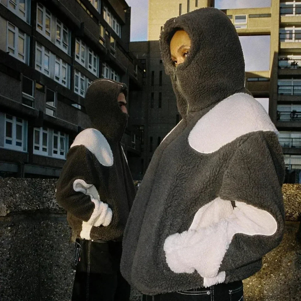 Fashion Oversized Coat Hoodie image 1