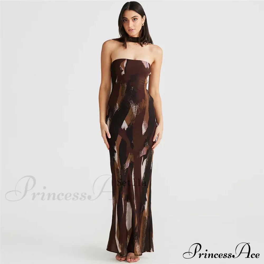 Fashion Print Maxi Dress image 3