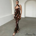 Fashion Print Maxi Dress image 7