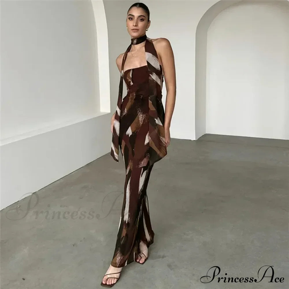 Fashion Print Maxi Dress image 7