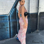 Fashion Print Two Set Maxi Dress image 4