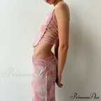 Fashion Print Two Set Maxi Dress image 6
