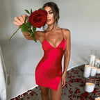 Fashion Sleeveless Mini Night Club Party Backless Y2K Clothes Streetwear Bodycon Dress image 3