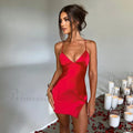 Fashion Sleeveless Mini Night Club Party Backless Y2K Clothes Streetwear Bodycon Dress image 6