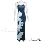 Fashion Sleeveless Slip Long Maxi Dress image 5