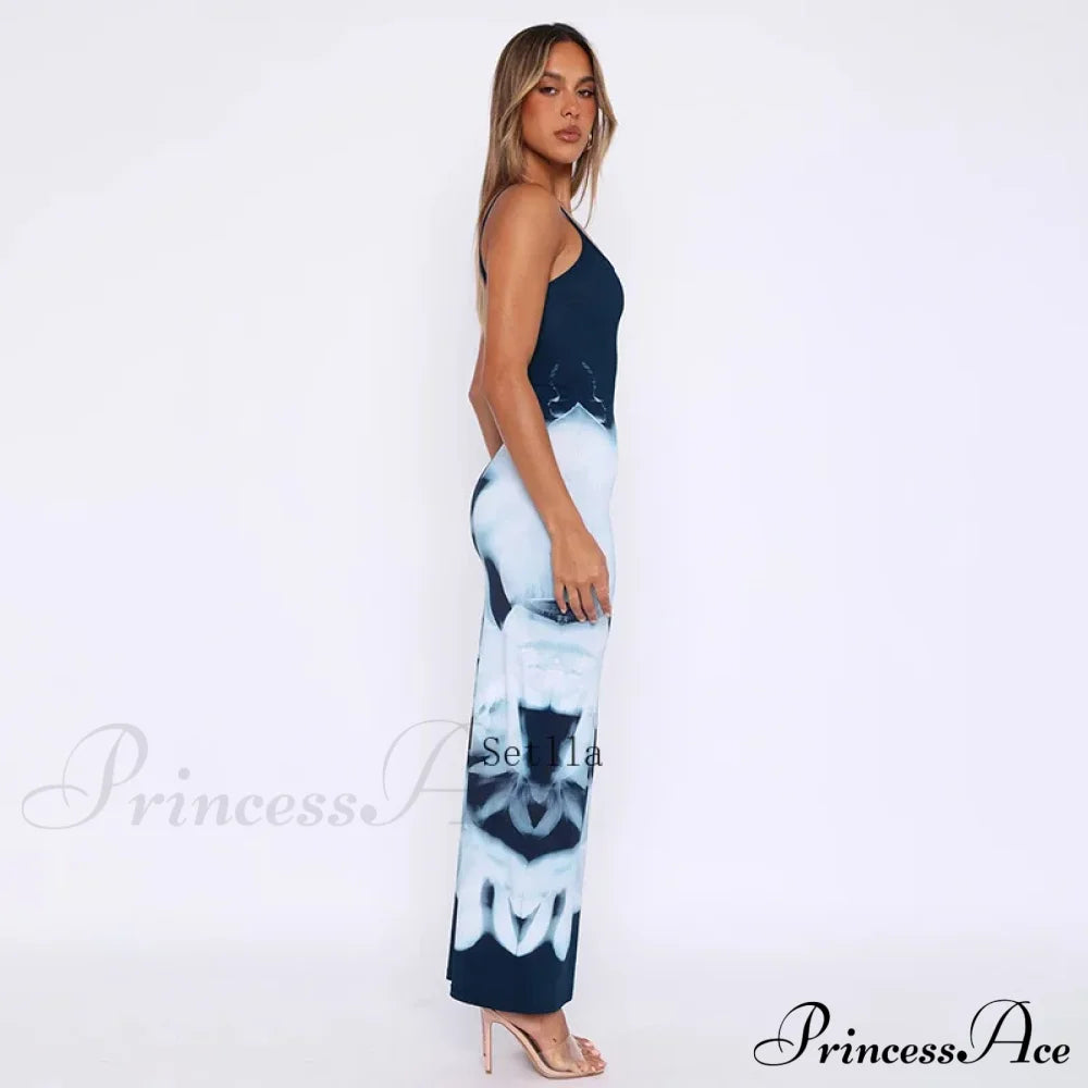 Fashion Sleeveless Slip Long Maxi Dress image 4