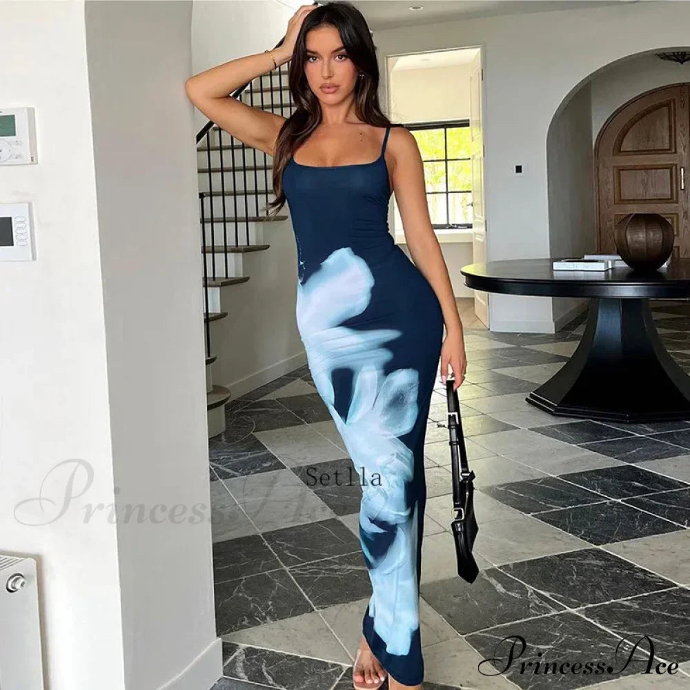 Fashion Sleeveless Slip Long Maxi Dress image 1
