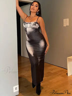 Fashion Slip Sleeveless Maxi Dress image 5