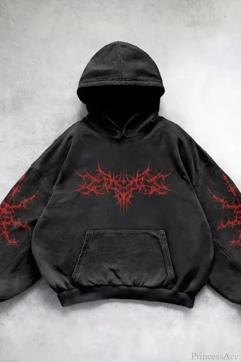 Fashion Trend Fleece Padded Zipper Hoodie image 5