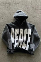 Fashion Trend Fleece Padded Zipper Hoodie image 11