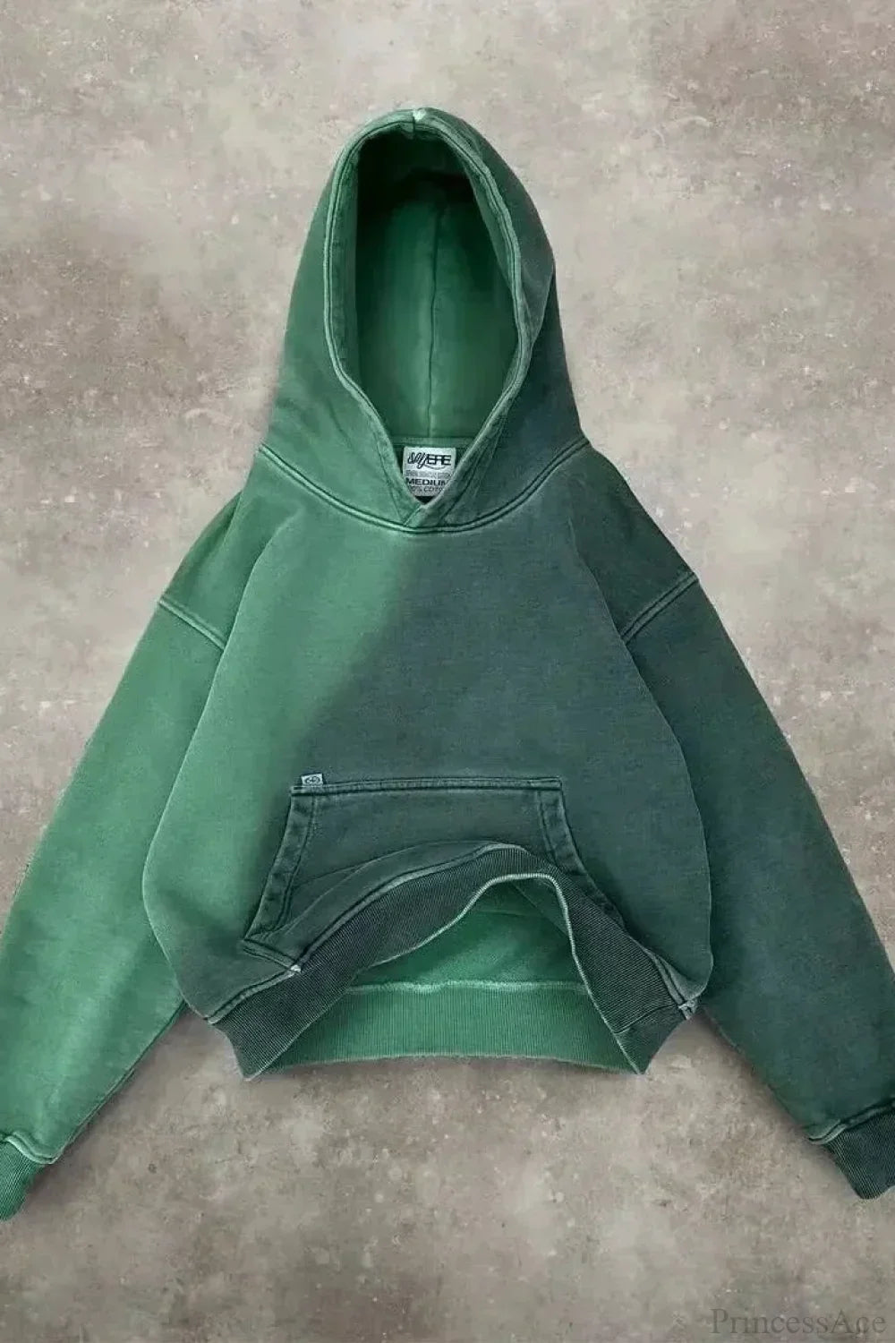 Fashion Trend Fleece Padded Zipper Hoodie image 16