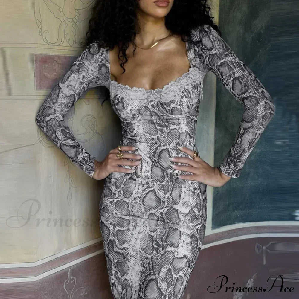 Fashionable Exotic Elegant Chic Sophisticated Trendy Alluring Midi Dress image 1