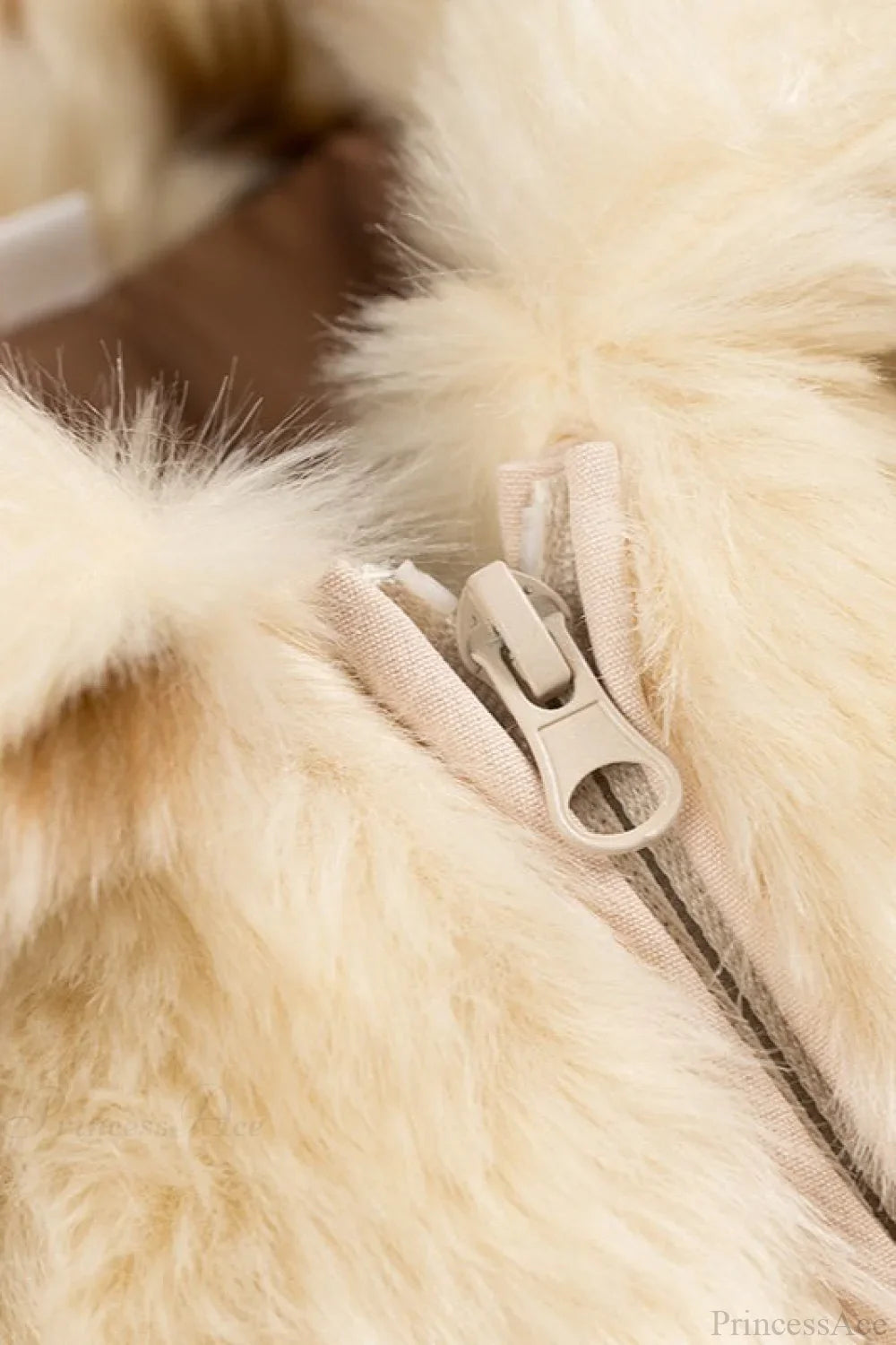 Faux Fur Leopard Print Fuzzy Warm Coat image 6