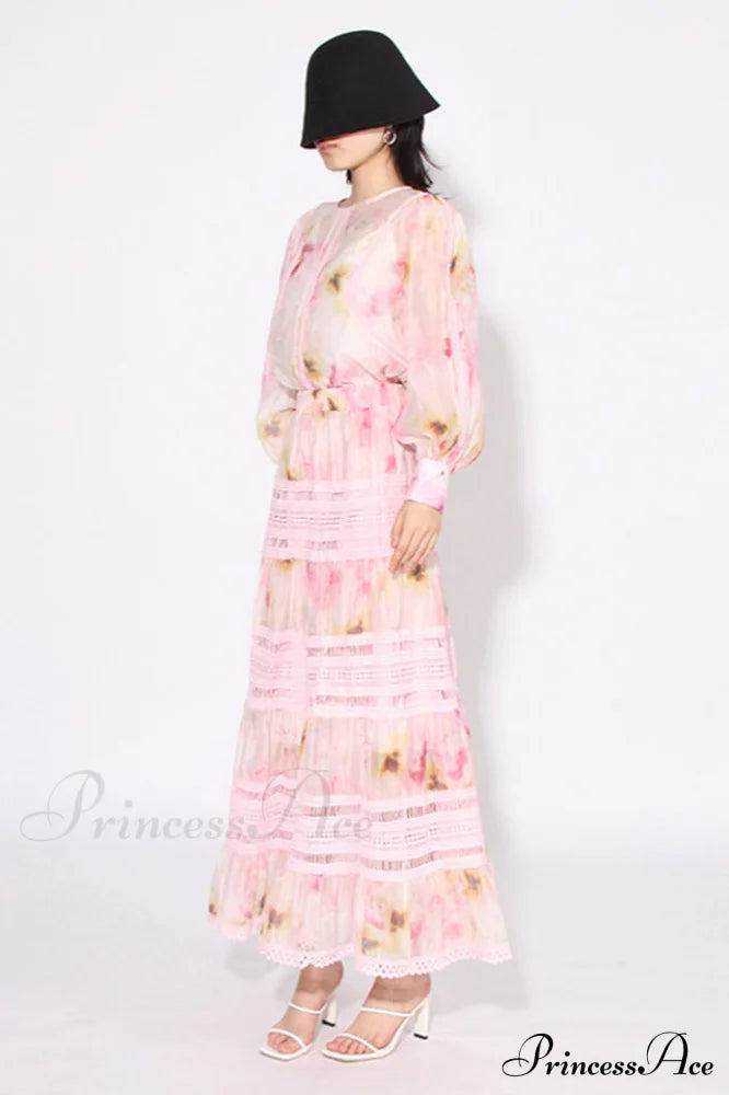 Faye Floral Top Charming + Skirt Set image 3