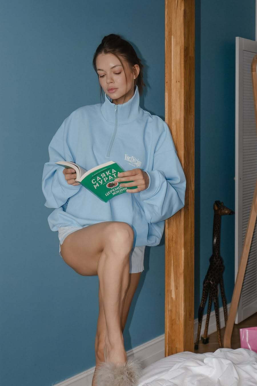 Graphic Half Zip Sports Sweatshirt image 3