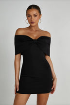 Off-the-shoulder Bodycon Cocktail Dress image 11