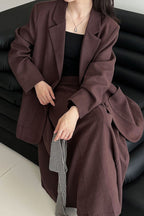 Linen Relaxed Fit Blazer image 4