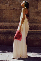 Backless Loose Maxi Floral Dress image 5