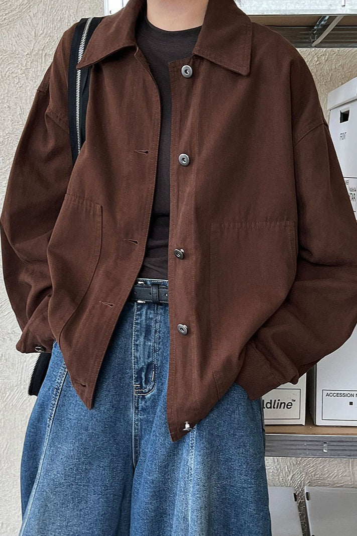 Utility Lapel Fleece Jacket image 1