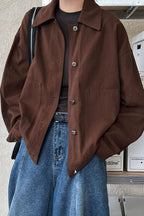 Utility Lapel Fleece Jacket image 1