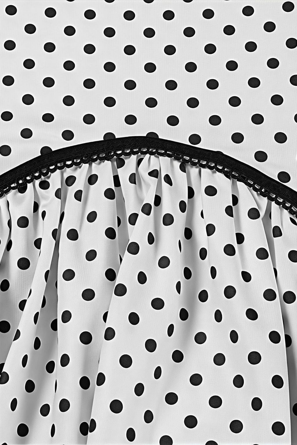 Spaghetti Strap Lace Polka Dot Maxi Dress image 7