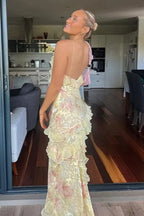 Sexy Wavy Trim Cami Maxi Dress image 2
