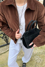 Retro Corduroy Collared Jacket image 4
