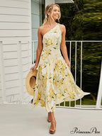 Feathers Strapless Sleeveless Split Hem Evening Maxi Dress image 8