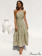 Feathers Strapless Sleeveless Split Hem Evening Maxi Dress image 7